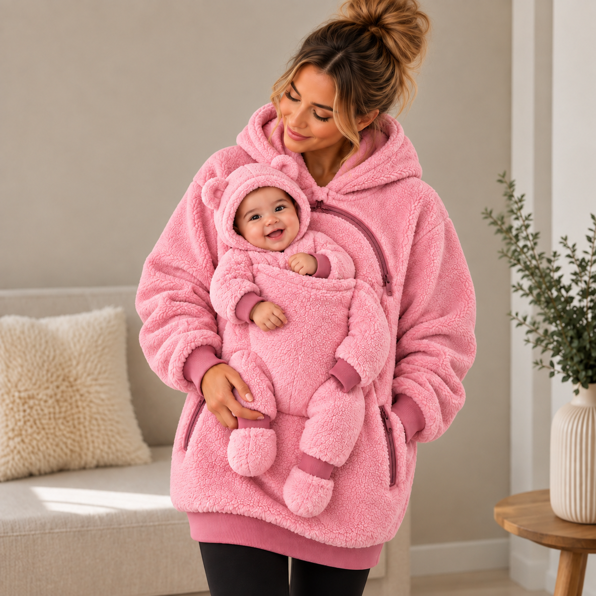 CozyHuggies™ Baby Carrier Hoodies