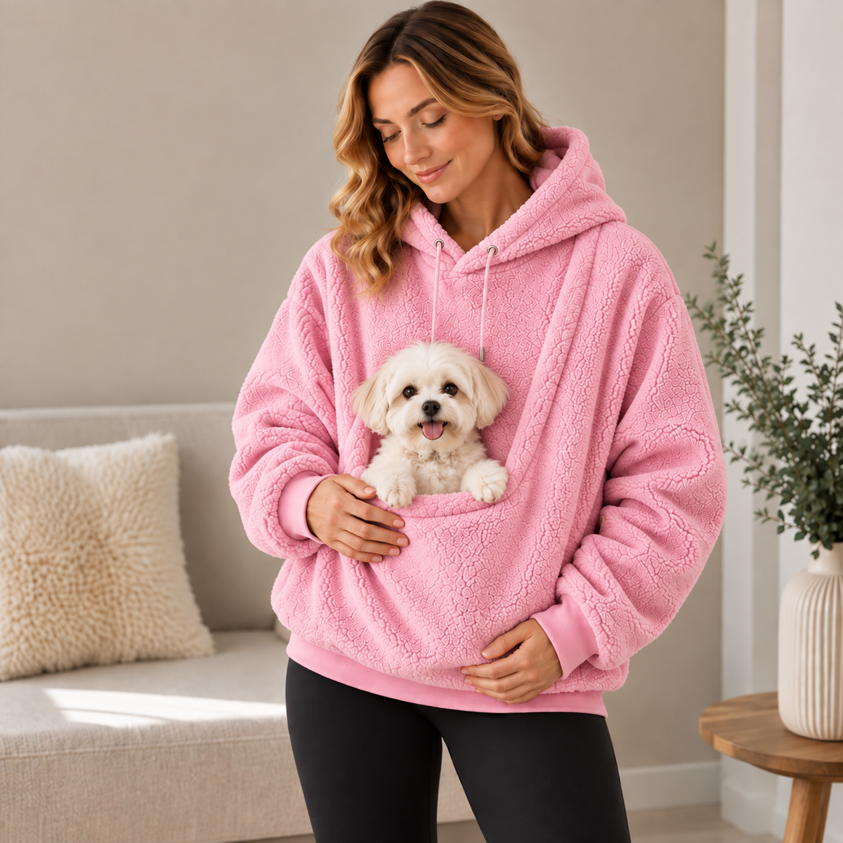 CozyHuggies™ Sherpa Carrier Hoodie