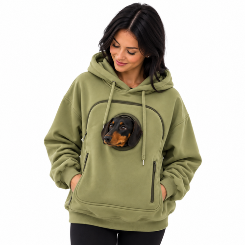 CozyHuggies™ PawPouch Hoodie